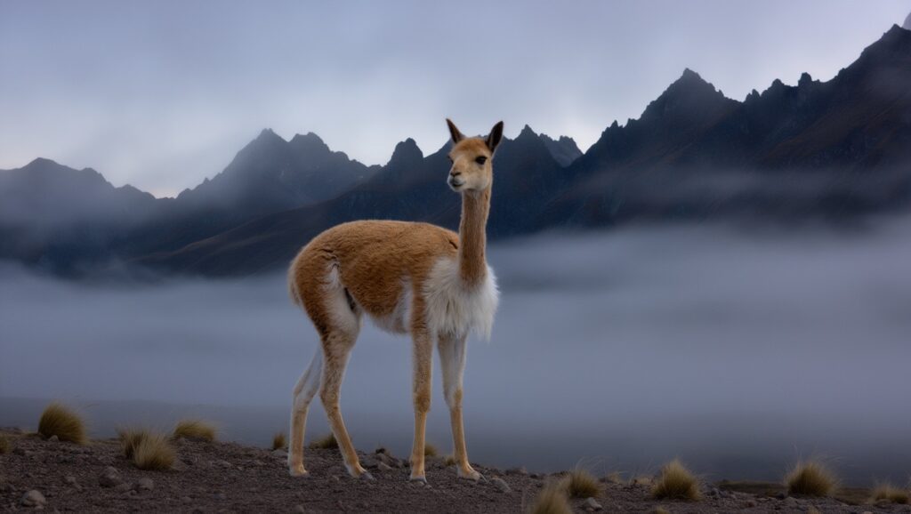 Peruvian camelids - Vicuña